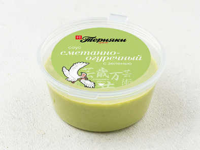 Соус Сметанно-огуречный с зеленью